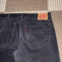 Levi's ブラック デニムパンツ505のサムネイル