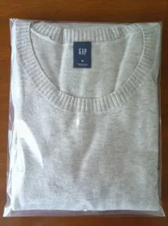 【美品】GAP 　ニット　メンズセーター 　グレー