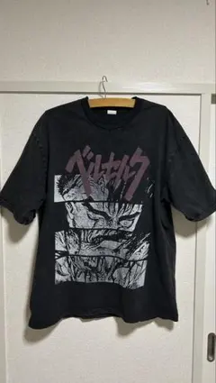 ベルセルク プリント Tシャツ ブラック