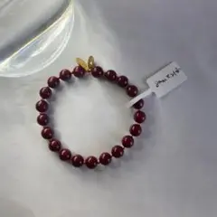 （8mm）美品朱砂 辰砂 高品質ブレスレットお守り