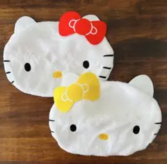 Sanrio ハローキティ　なかよし！ふわふわフェイスポーチ　キティ　ミミィ
