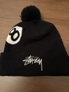 Stussy エイトボールニット帽 ポンポン付きのサムネイル