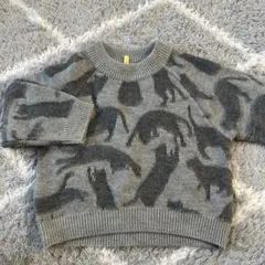 100cm グレー　セーター