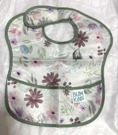 Bumkins 花柄 お食事エプロン　1枚