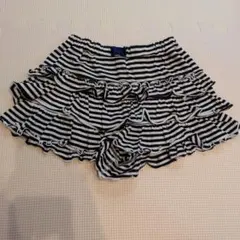 GLOBAL WORK ストライプフリルボトムス Lサイズ