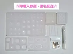 レジン モールド ボールペン ヘアアクセ ハンドメイド まとめ売り