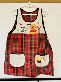 保育士エプロン プーさん