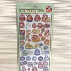 正規品　ボンボンドロップシール　和柄　だるま