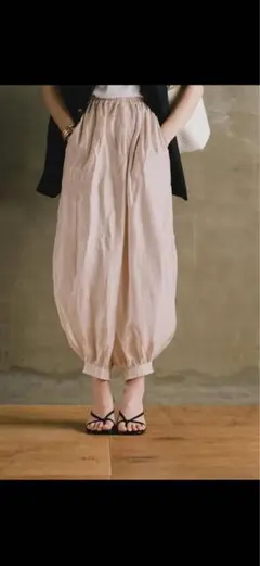 新品 jsluxe ☆ ナチュラルダンプインフレートパンツ - メルカリ