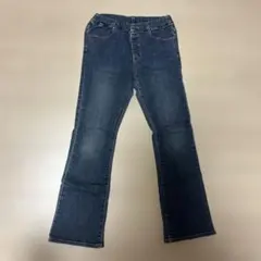 ミキハウス　130 ロングデニムパンツ