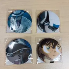 名探偵コナン コナンプラザ 缶バッジ 怪盗キッド 名探偵コナンプラザ トレーディングジュエリー缶バッジ コナン＆キッド