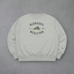 チャンピオン リバースウィーブ スウェット WESLEYAN カレッジロゴ2XL