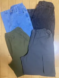 キッズ ロングパンツ 150センチ　4点セット
