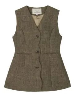 AMERI VINTAGE【WEVE BONDING FLARE VEST】のサムネイル
