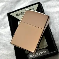 メル出品 ZIPPO 49190 ローズゴールド 新品 ジッポー アメリカ USA モデル
