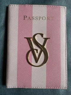 Victoria's Secret パスポートケース ピンクストライプ