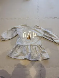 GAP グレー 長袖ワンピース 90cm 18-24month