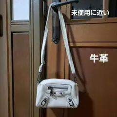 GUSCIO グッシオレザー 牛革 ショルダーバッグ ポシェット ポーチ