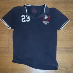 ネイビー ポロシャツ XL 23 メンズ　古着　 ヴィンテージ　トップス