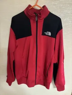 THE NORTH FACE ジップアップジャケット M レッド/ブラック