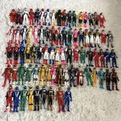 戦隊ヒーローシリーズ ビッグサイズソフビフィギュア 114体 - メルカリ