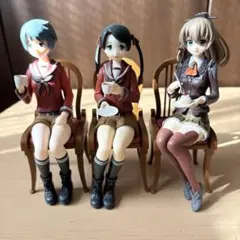 【まとめ買い歓迎】艦隊これくしょん　プライズフィギュア 最上　三隈　熊野
