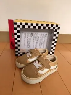 Vans Old Skool ベージュ 12cm