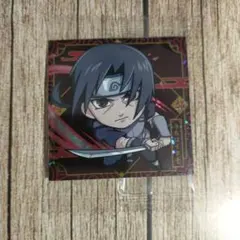 NARUTO　忍界シールウエハース　うちはイタチ　にふぉるめーしょん　SR