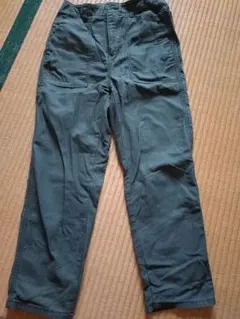 GU カーゴパンツ Sサイズ オリーブグリーン