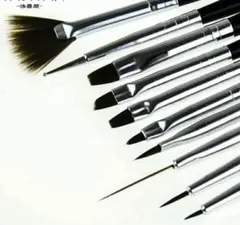 ネイル筆ブラシ ネイル用品　（キャップ無し）