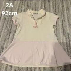 モンクレール　ベビー ポロシャツワンピース 92cm 2A