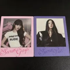 IVE ウォニョン secret 封入 Shh Gaps Psst ポラロイド