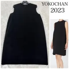 yokochan バックティアードブラウス ネイビー 38サイズ￼ ヨーコチャン