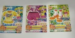 アイカツ トレーディングカード 3枚セット
