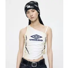 MOUSSY UMBRO ワンショルダーキャミソール ネイビー 2026SS - メルカリ