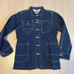 used☆ヒューストン☆ウォバッシュカバーオール☆38☆勤☆日本製のサムネイル