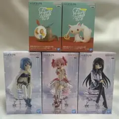 まどか☆マギカ 叛逆の物語&Fluffy Puffy フィギュア5体セット