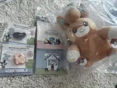 24時間限定お値下げポケモン 一番くじ Ｃ賞 マルチスタンド ぬいぐるみ パモ