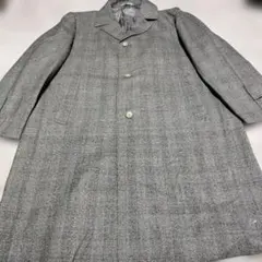 昭和仕立て薄手ウール ステンカラーコート