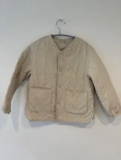 UNIQLO キルティングジャケット 130 ホワイト