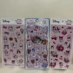 プチドロップステッカー エポキシ Disney おしゃれキャット マリー 正規品