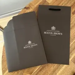 MOLTON BROWN ギフトボックス ブラウン　紙袋のサムネイル