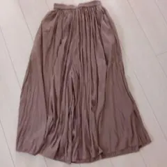 ユニクロ ワッシャーサテンスカートパンツ XS