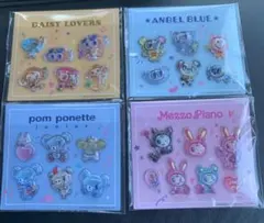 セブンイレブン ナルミヤキャラクターズ ぷっくりシール全4種