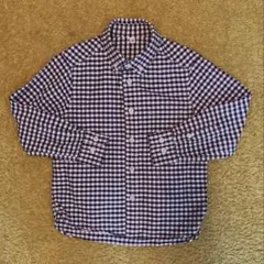 【美品】キッズ　ボタンダウンシャツ　120サイズ