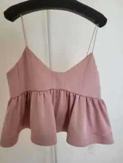 machatt マチャット　サテン　フレア　キャミソール マチャット サテンフレアキャミソール