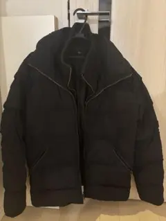 AZUL by moussy ブラックダウンジャケット 180/104Aのサムネイル