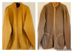 美品　オールド　ユニクロ　リバーシブル フリース　XL 紺タグ UNIQLO