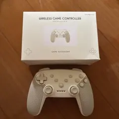 ワイヤレスゲームコントローラー ベージュ