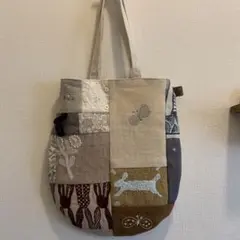 ハンドメイドパッチワークバック